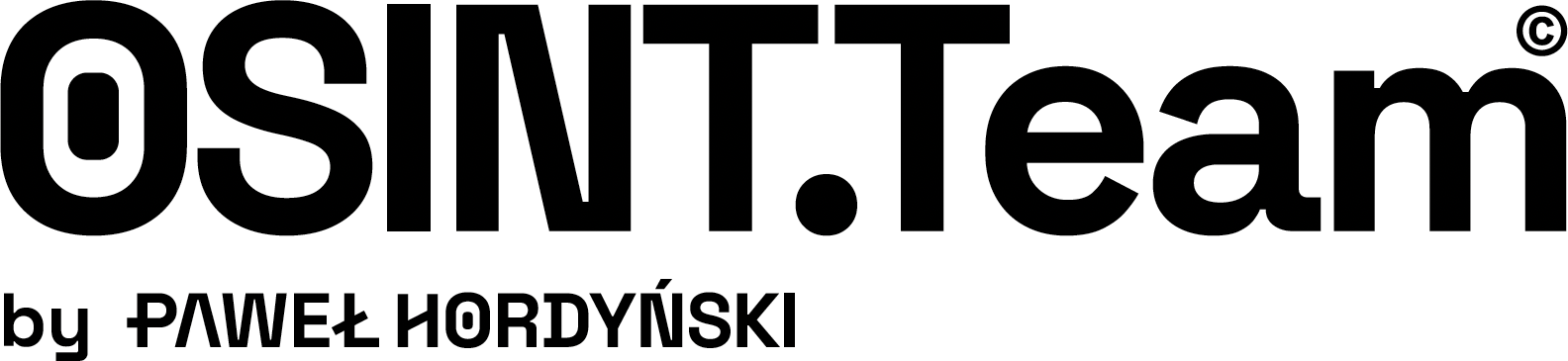 Logo OSINT czarne